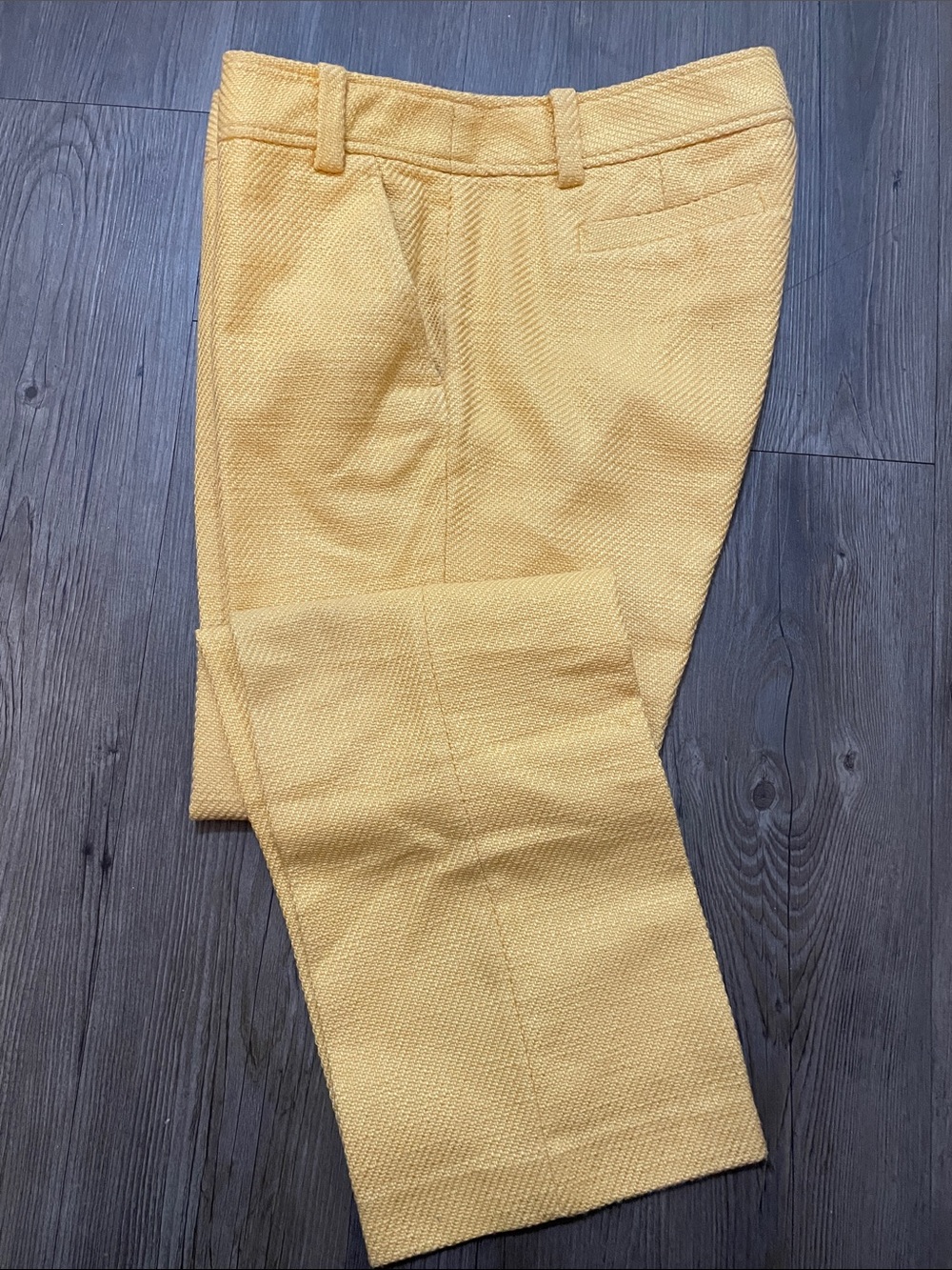Tory Burch Linen Textured Pants Sz 10